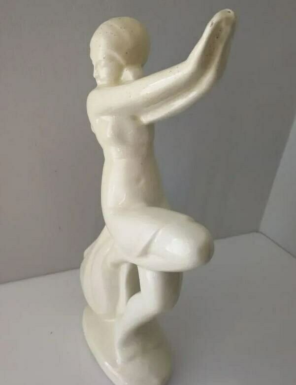 Art Deco Sculpture By Josep Pujol Montaner For Cmt Signed And Sealed 1920s photo 161.0