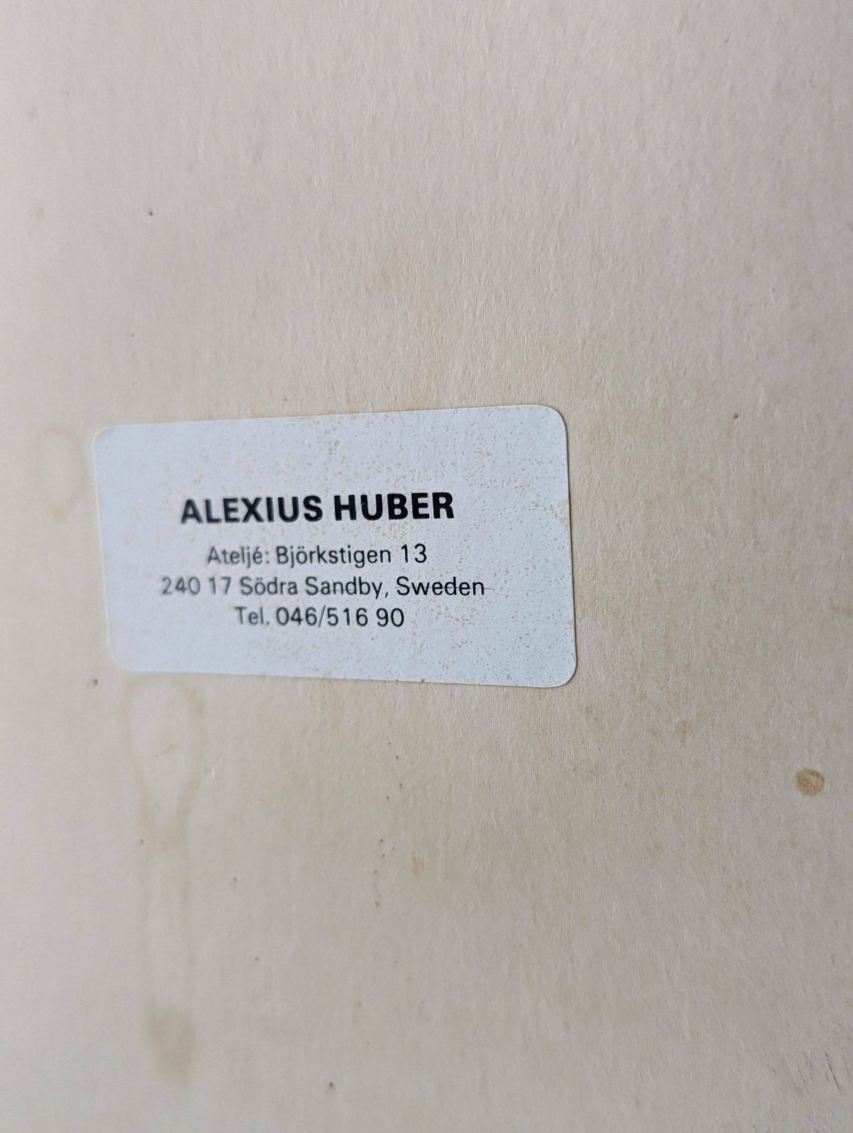 Sculpture Painting By Alexius Huber 1980s photo 179.0