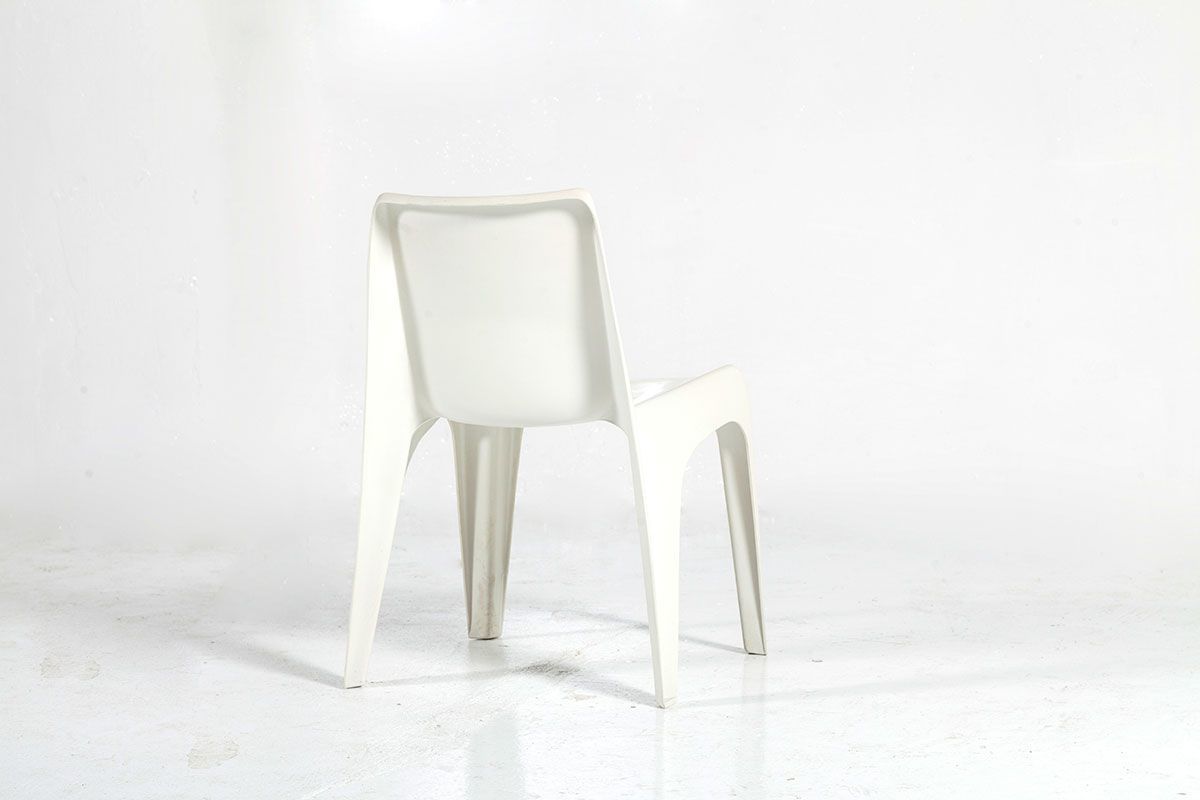 Vintage Ba1171 Chairs By Helmut Bätzner For Bofinger, Set Of 4 photo vinterior