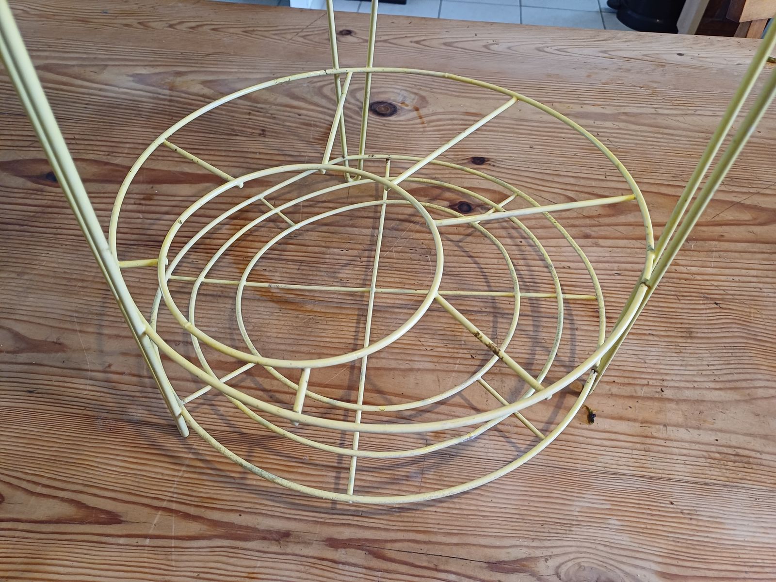 Vintage 1950s Mategot Style Metal Servant photo for sale