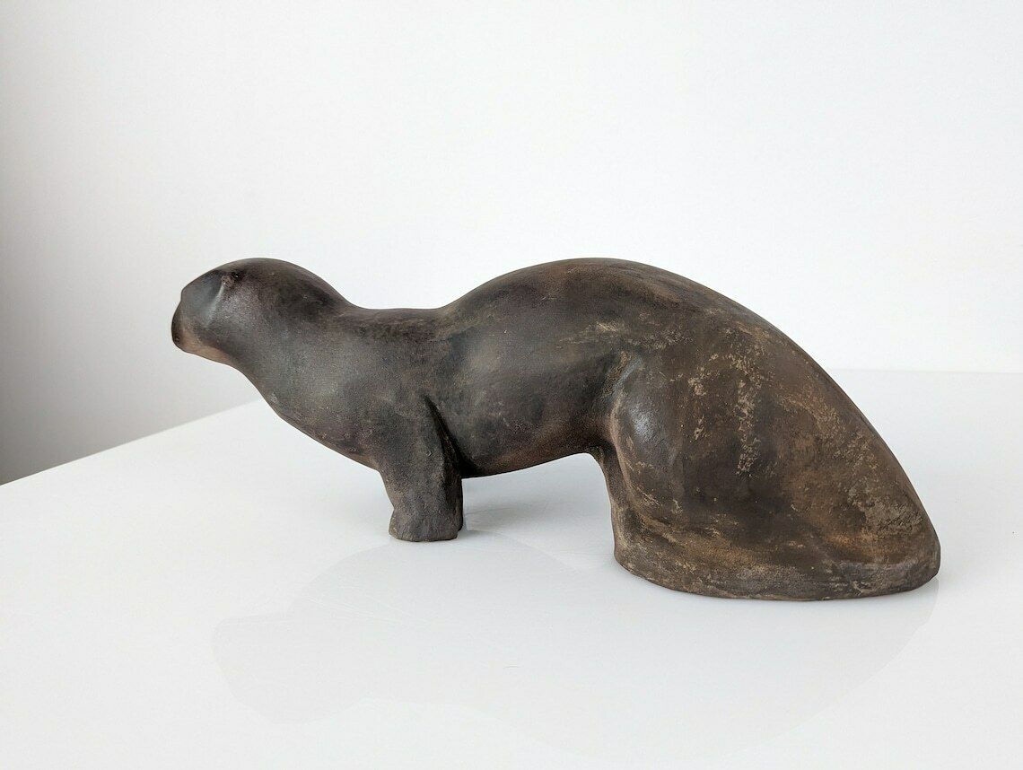 Animal Sculpture Of Otter By Elena Laverón photo 1072.0