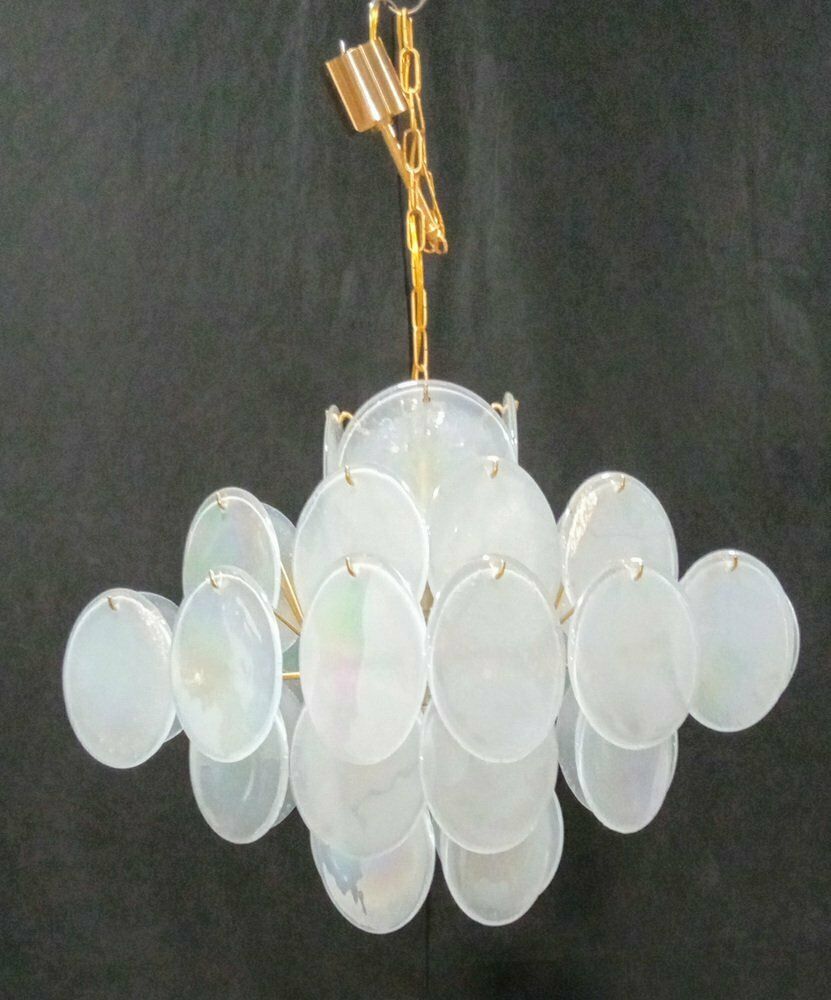 Vintage Murano Glass Chandelier, 1980s photo furniture