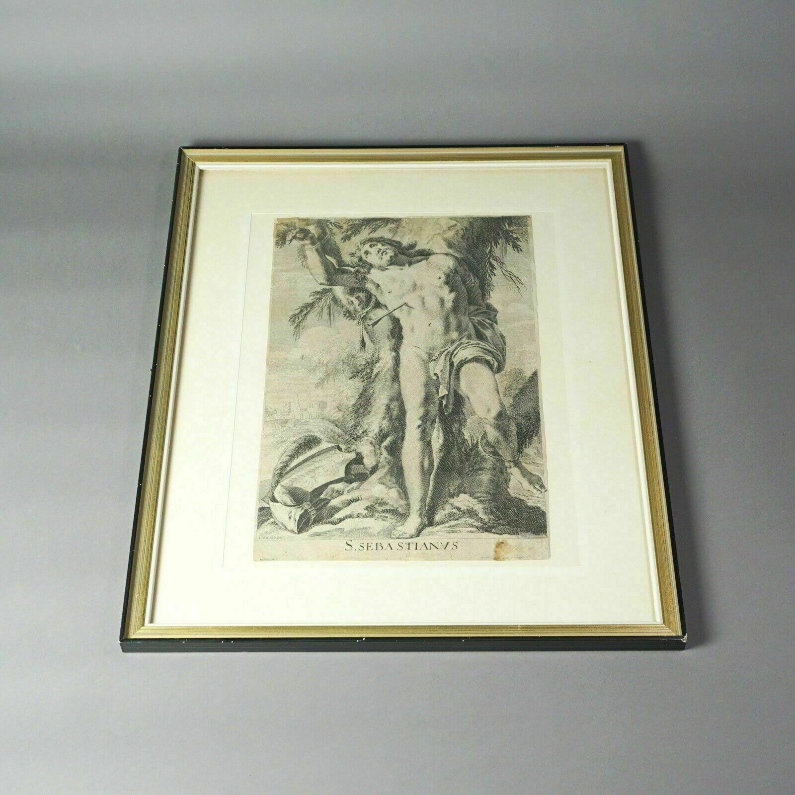 Copperplate Um 1660 See Sebastianus Laurent De La Hyre Gilles Rousselet Feciet photo furniture