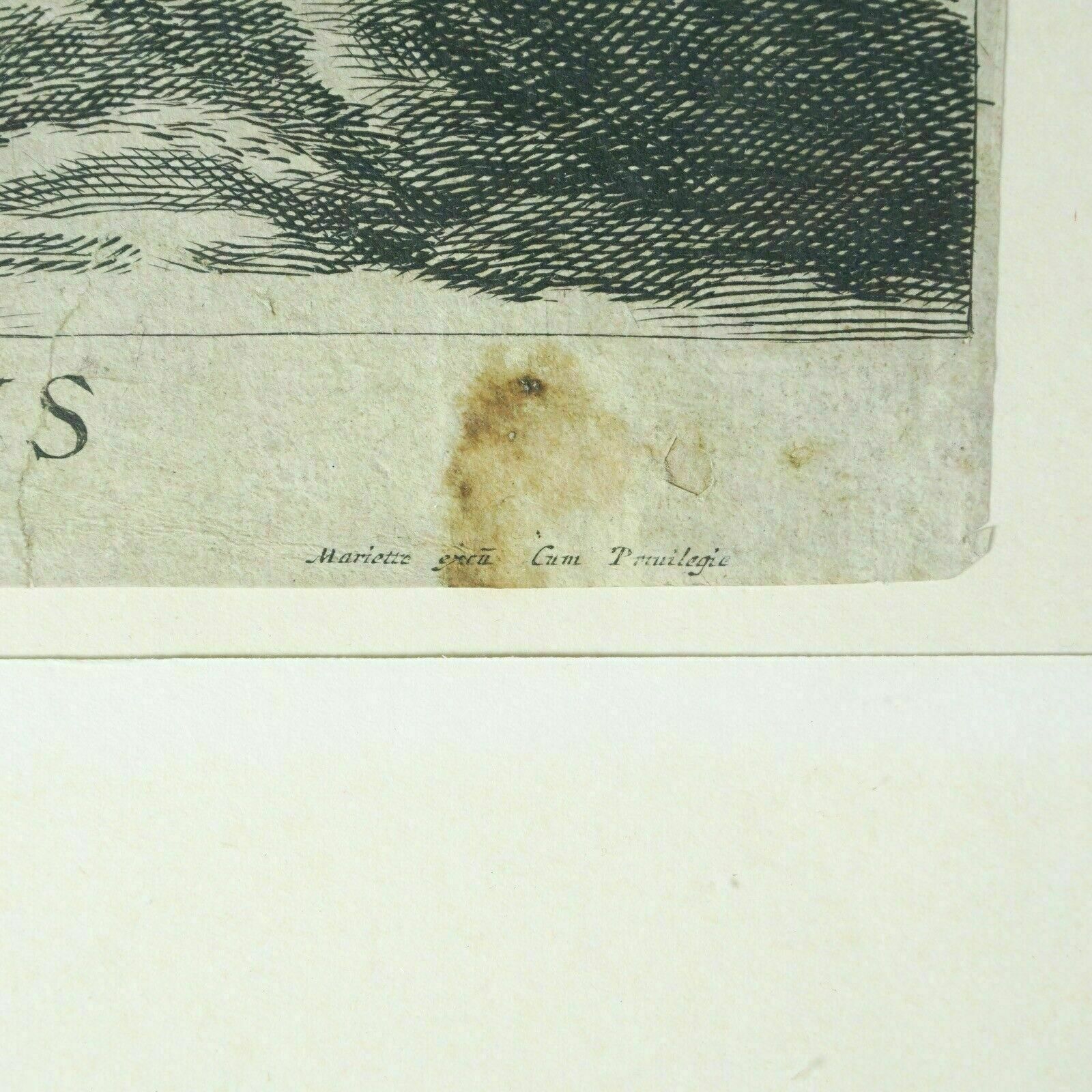 Copperplate Um 1660 See Sebastianus Laurent De La Hyre Gilles Rousselet Feciet photo 448.0