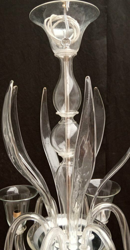 Murano Glass Chandelier, Early 21st Century photo Lighting