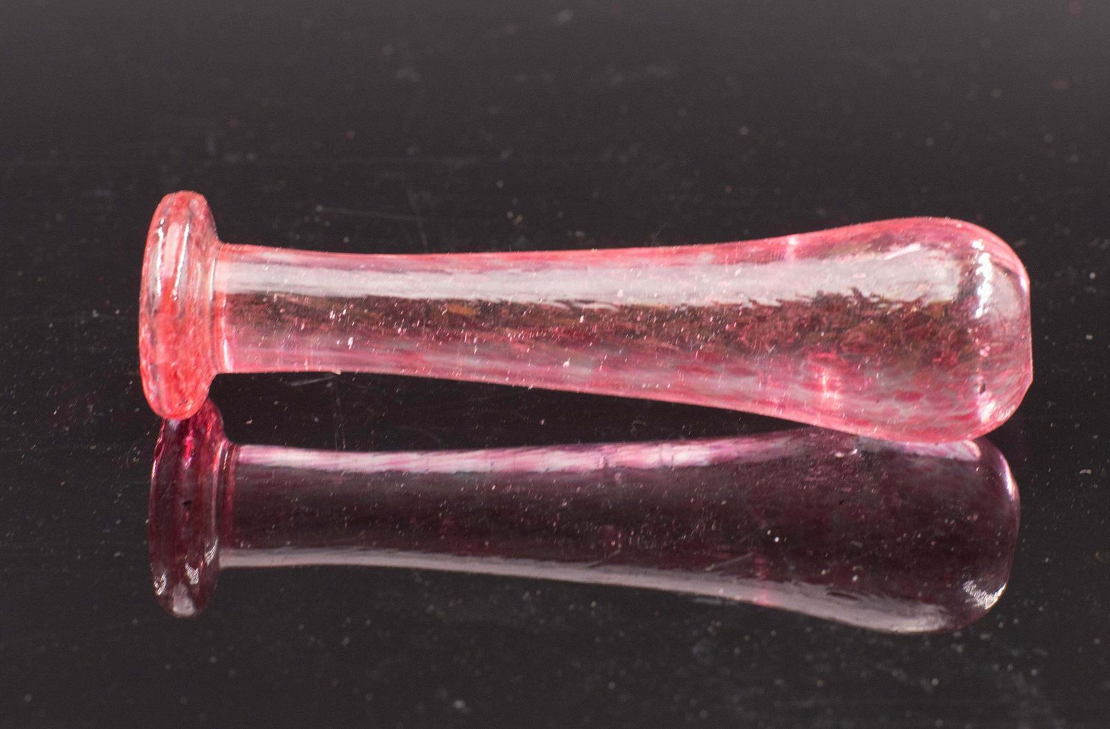 photo for sale Rare Pink Ercole Barovier Rostrato Murano Glass Vase For Barovier & Toso, 1940s