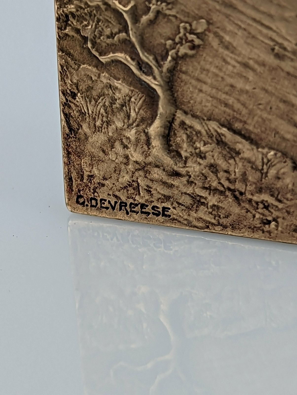 Bernheim Fondateur Medal By Godefroid Devreese By Fonson & Cie, Belgium 1939 photo furniture