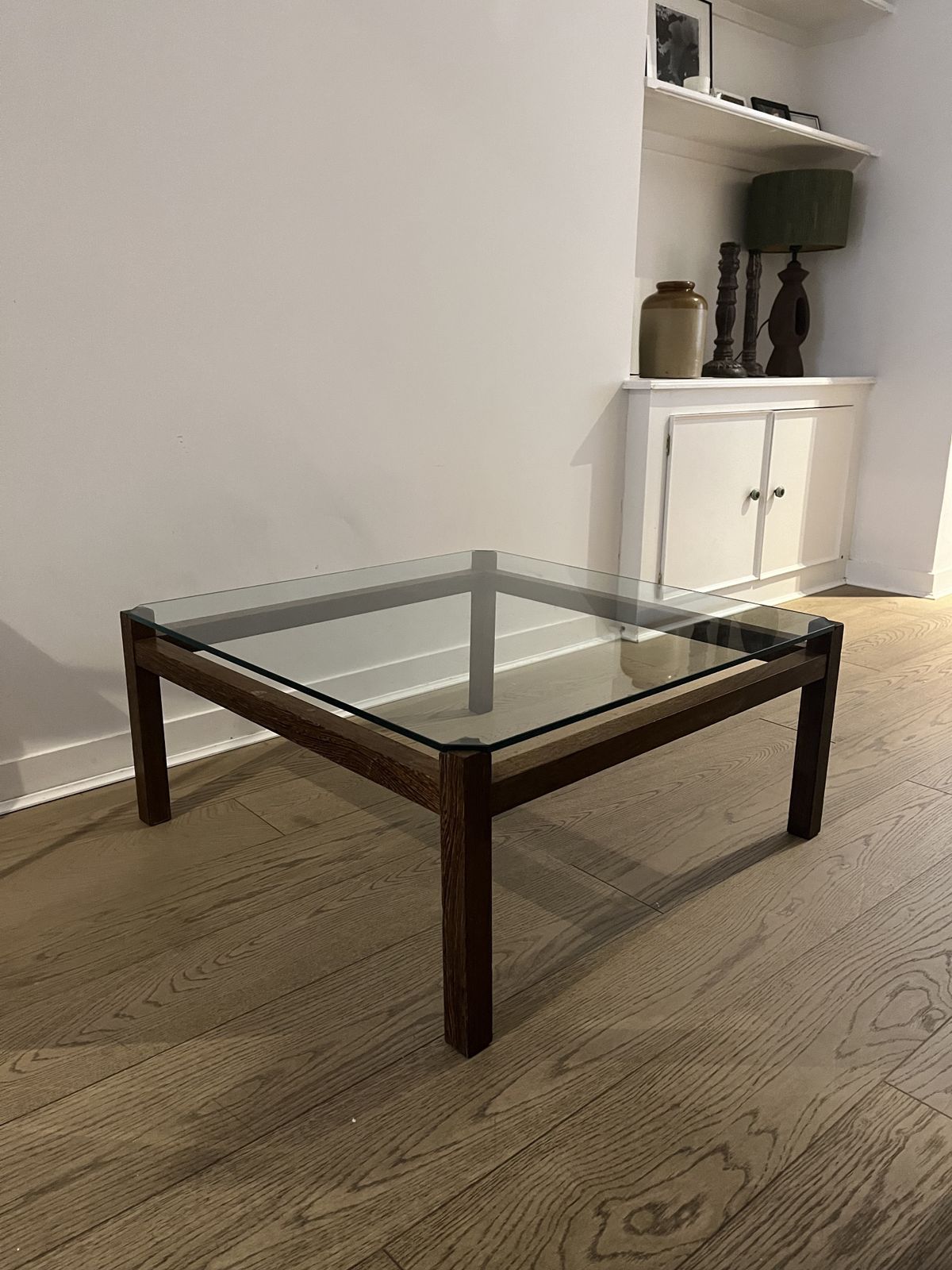 Wenge And Glass Coffee Table By Kho Liang Ie Liesbosch For Spectrum, 1950 photo furniture