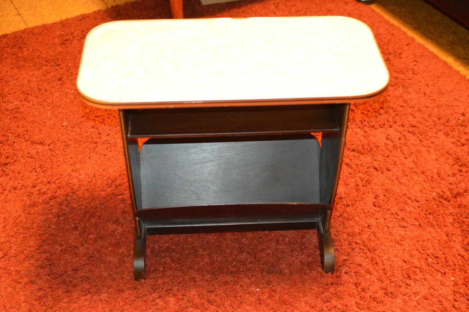 Wicker Magazine Rack / Vintage Magazine Holder / Sweet Vintage Midcentury Danish Design Hallway Cabinet, Sideboard photo buy