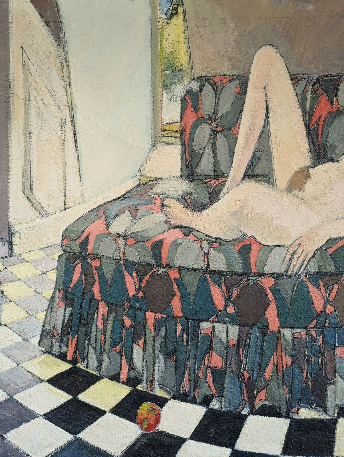 Nude On Couch (Very Large)  Oil Painting photo 935.0