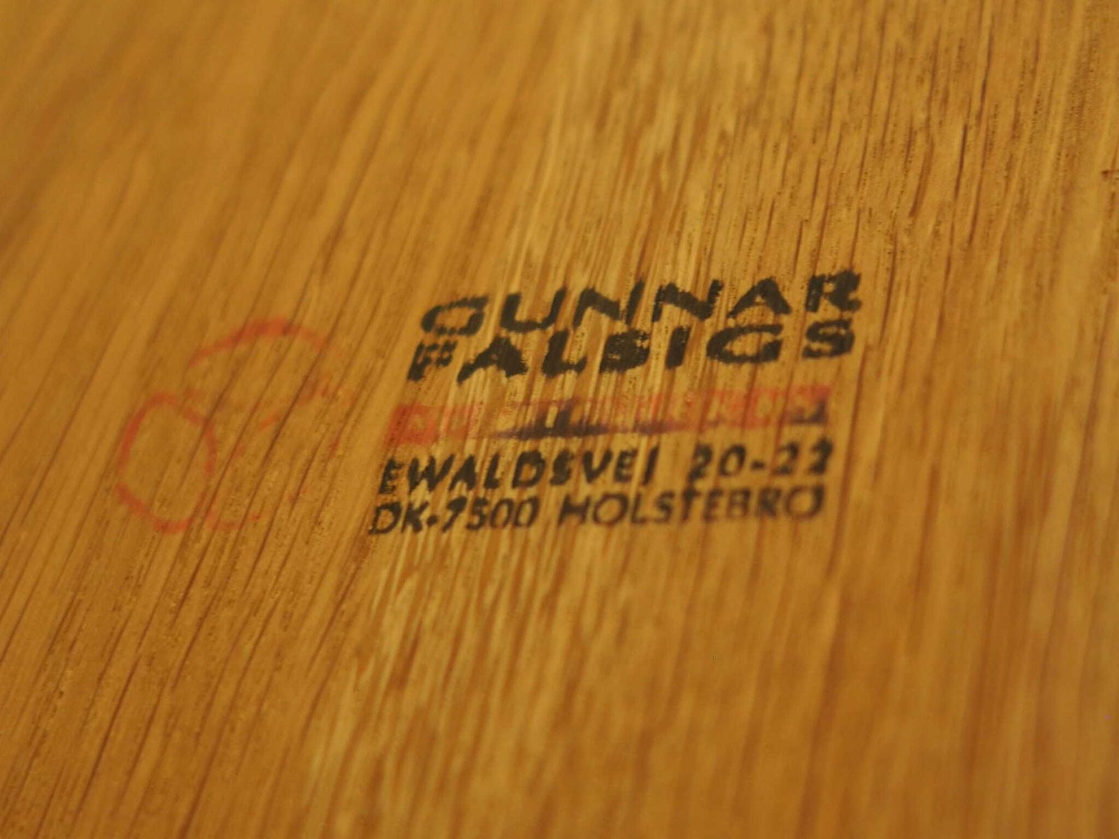 photo buy Ash Table, Danish Design, 1960s, Designer: Gunnar Falsig, Manufacturer: Holstebro Möbelfabrik