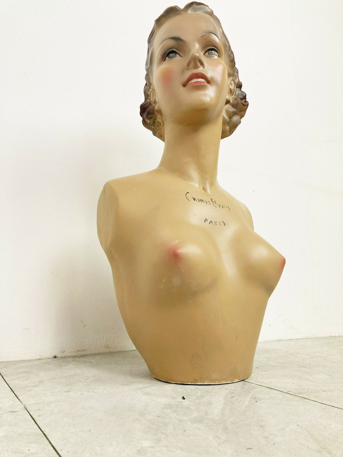 Vintage French  Advertising Statue, 1960s photo Home Decor