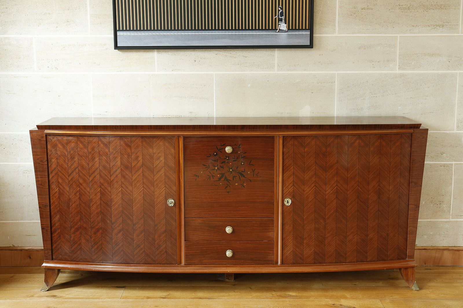 Art Déco Style Buffet In The Taste Of Jules Leleu photo Furniture