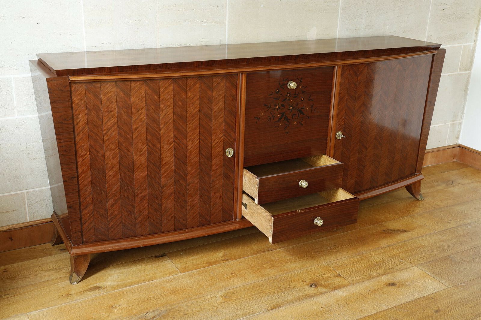 photo for sale Art Déco Style Buffet In The Taste Of Jules Leleu
