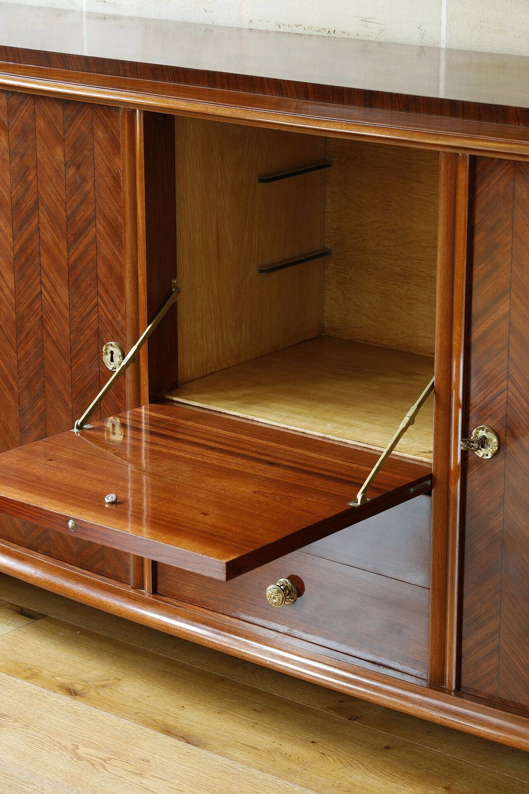 Furniture Art Déco Style Buffet In The Taste Of Jules Leleu photo