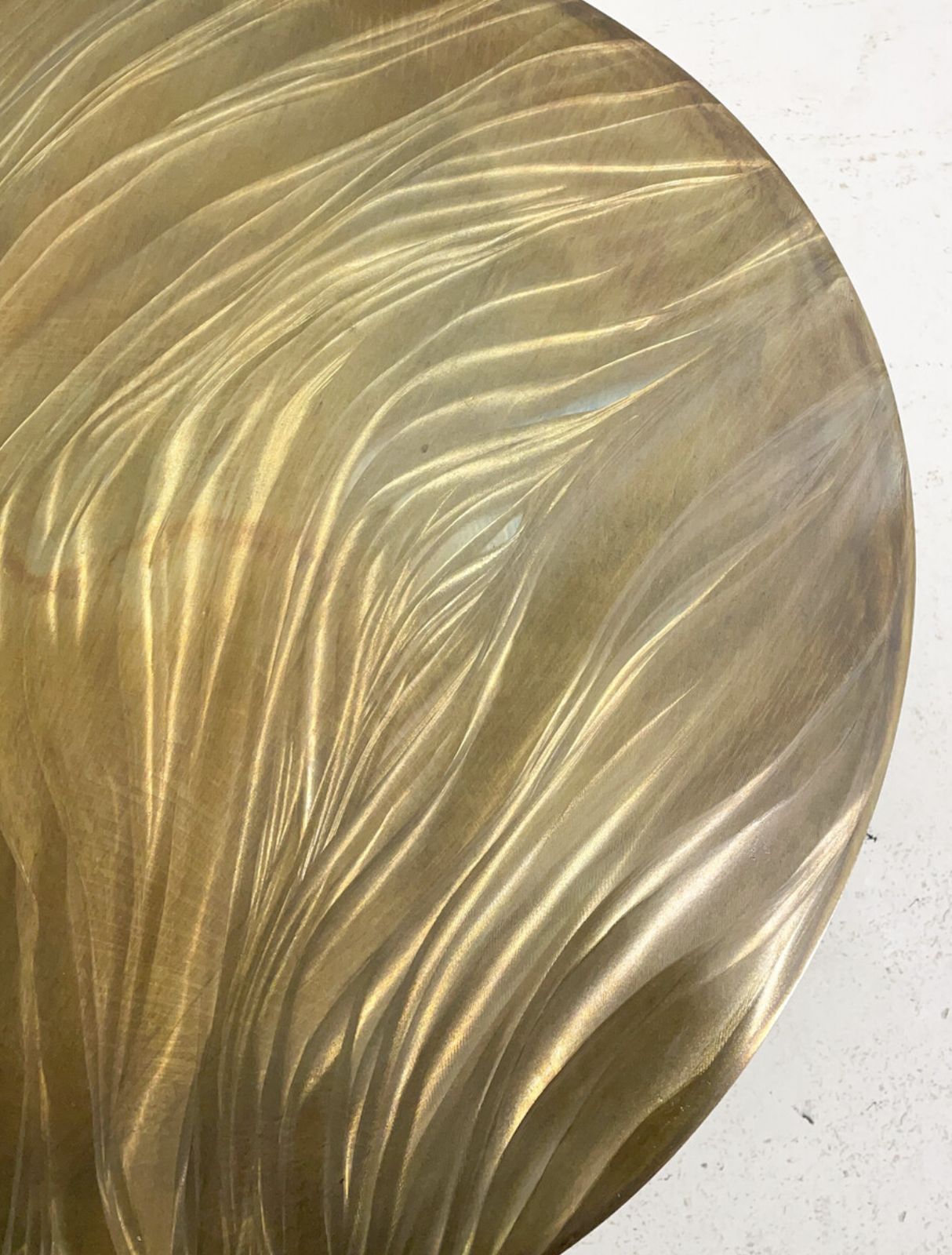 Mid Century Brass Coffee Table By Christian Krekels, Belgium, 1970s photo Furniture