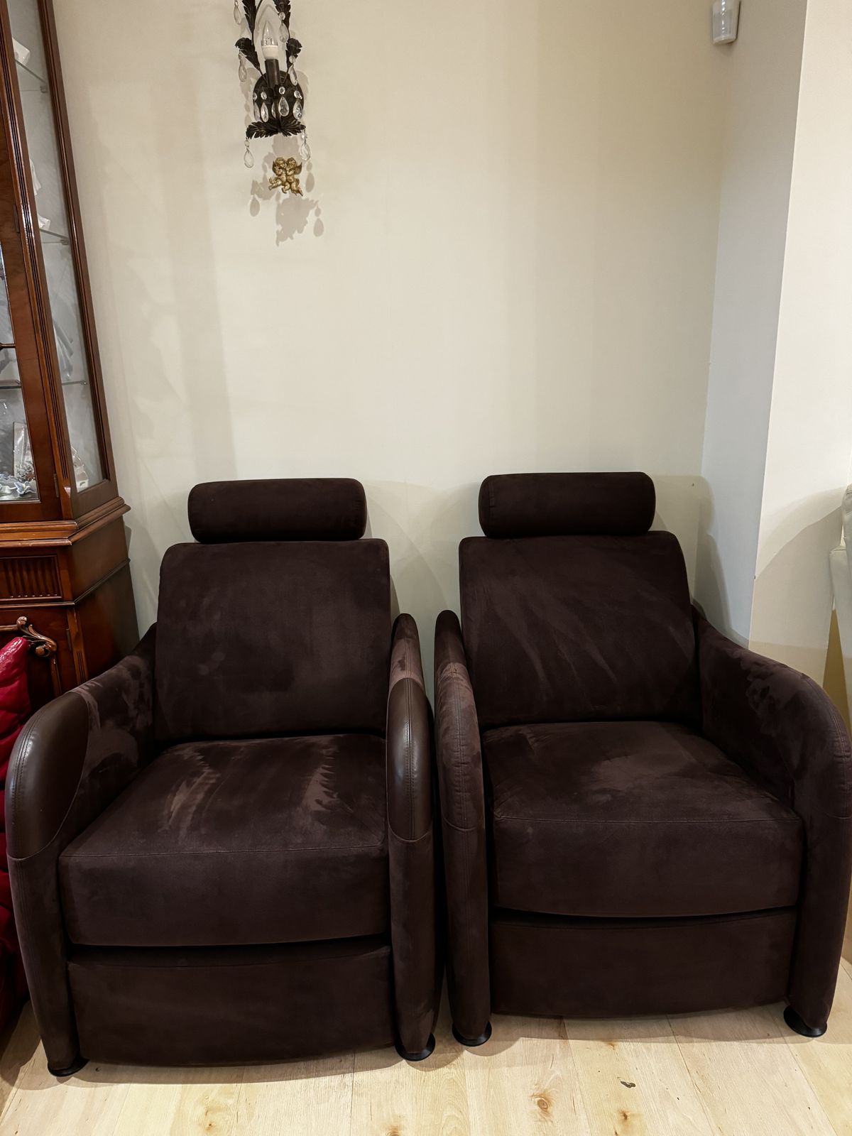 Bargain 2 Lignet Roset Petite Sieste Reclining Armchairs @ £400 Each photo for sale