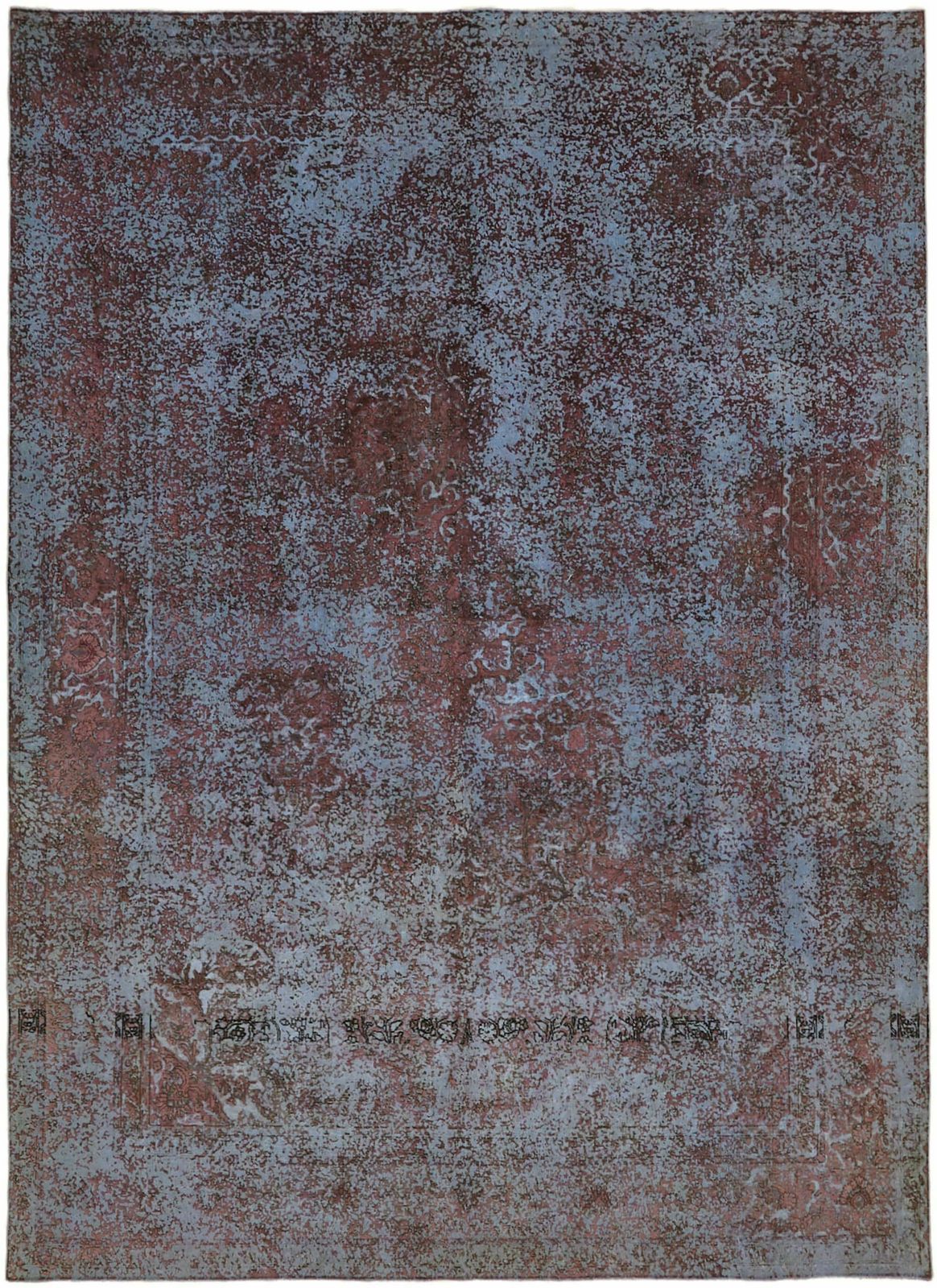 10x13 Purple Overdyed Large Area Rug   44009