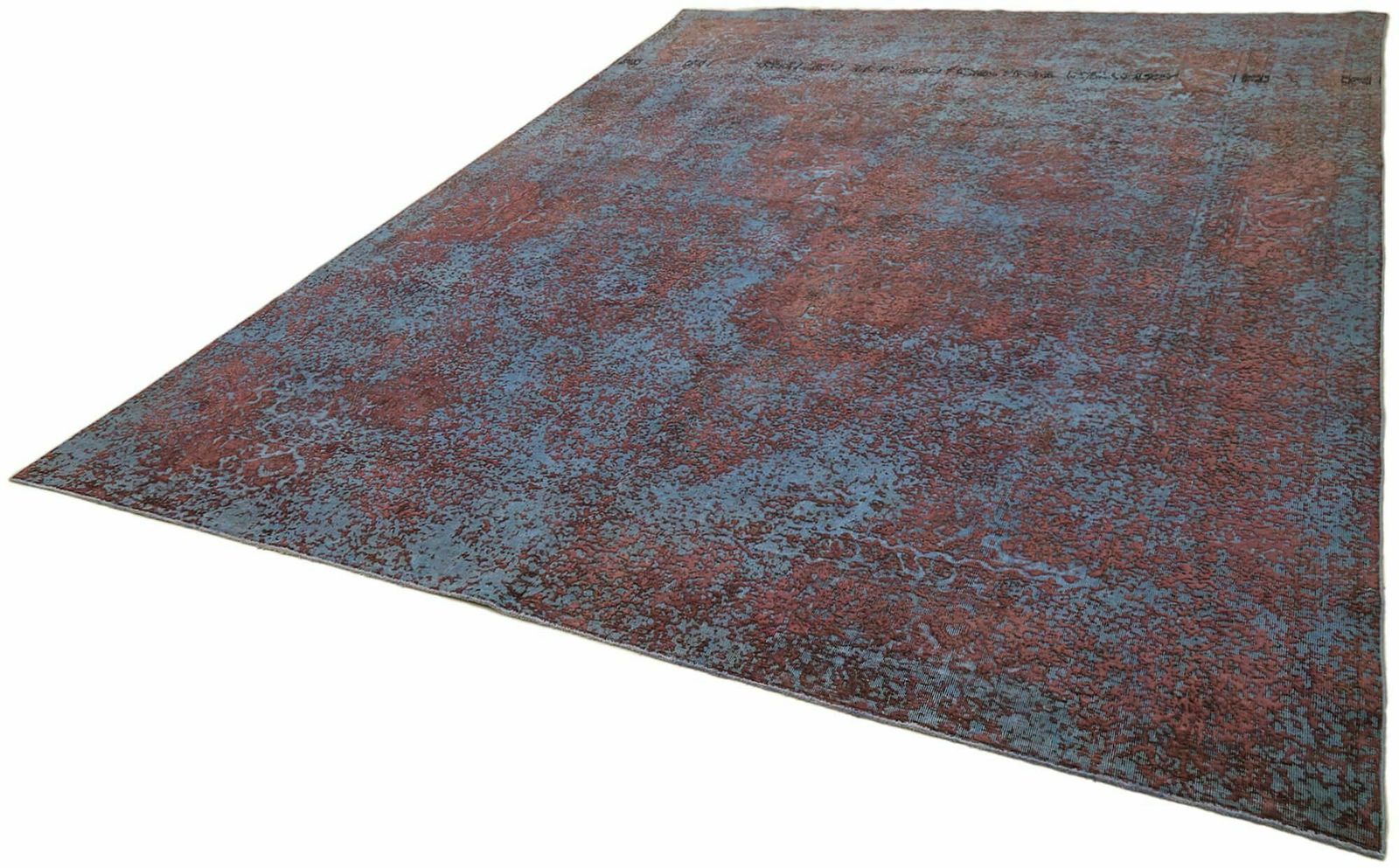 10x13 Purple Overdyed Large Area Rug   44009 photo for sale