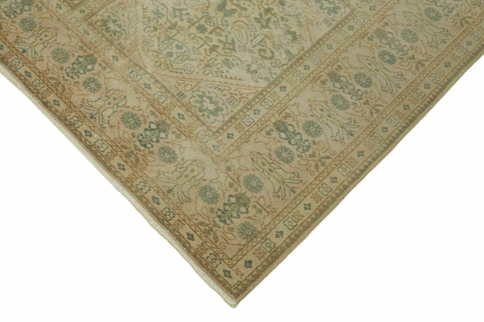 9x13 Beige Vintage Large Area Rug   44682 photo Textiles