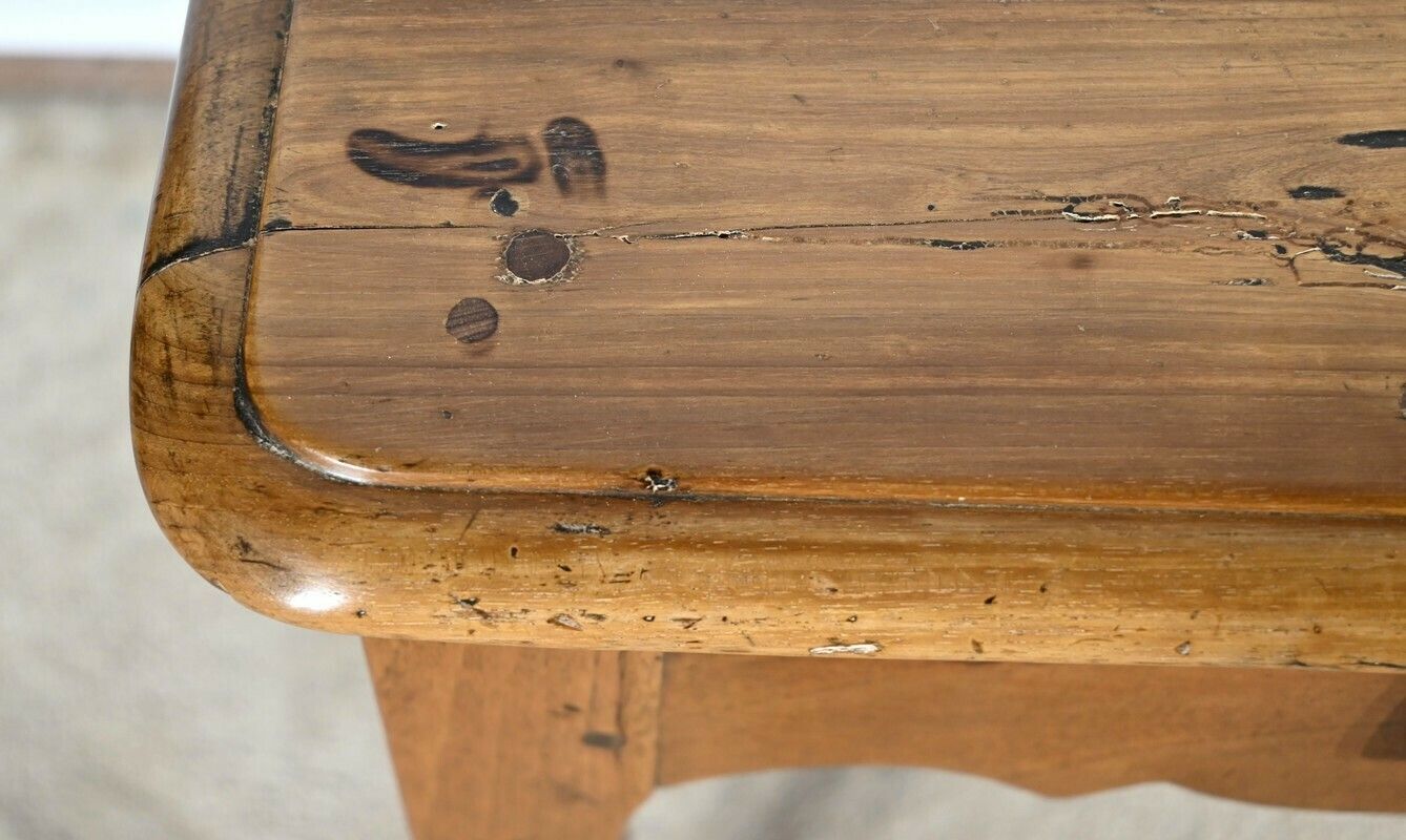 Walnut And Cherry Office Table, Louis XV Style – Early 19th Century photo buy