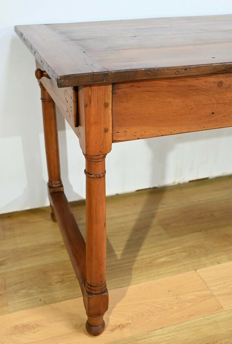 photo for sale Property Farm Table In Cherry, Louis XIV Style – Early 19th Century