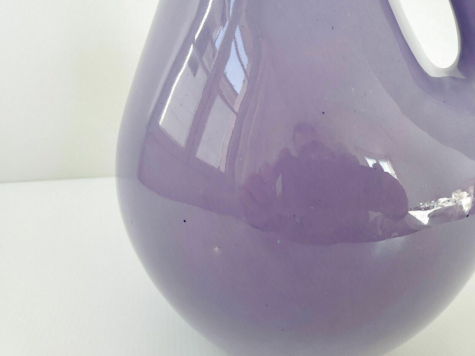 Superbe Vase Vintage 1960 Ceramique Parme Rose 60s 1960s Retro Annees 60 Signé photo buy