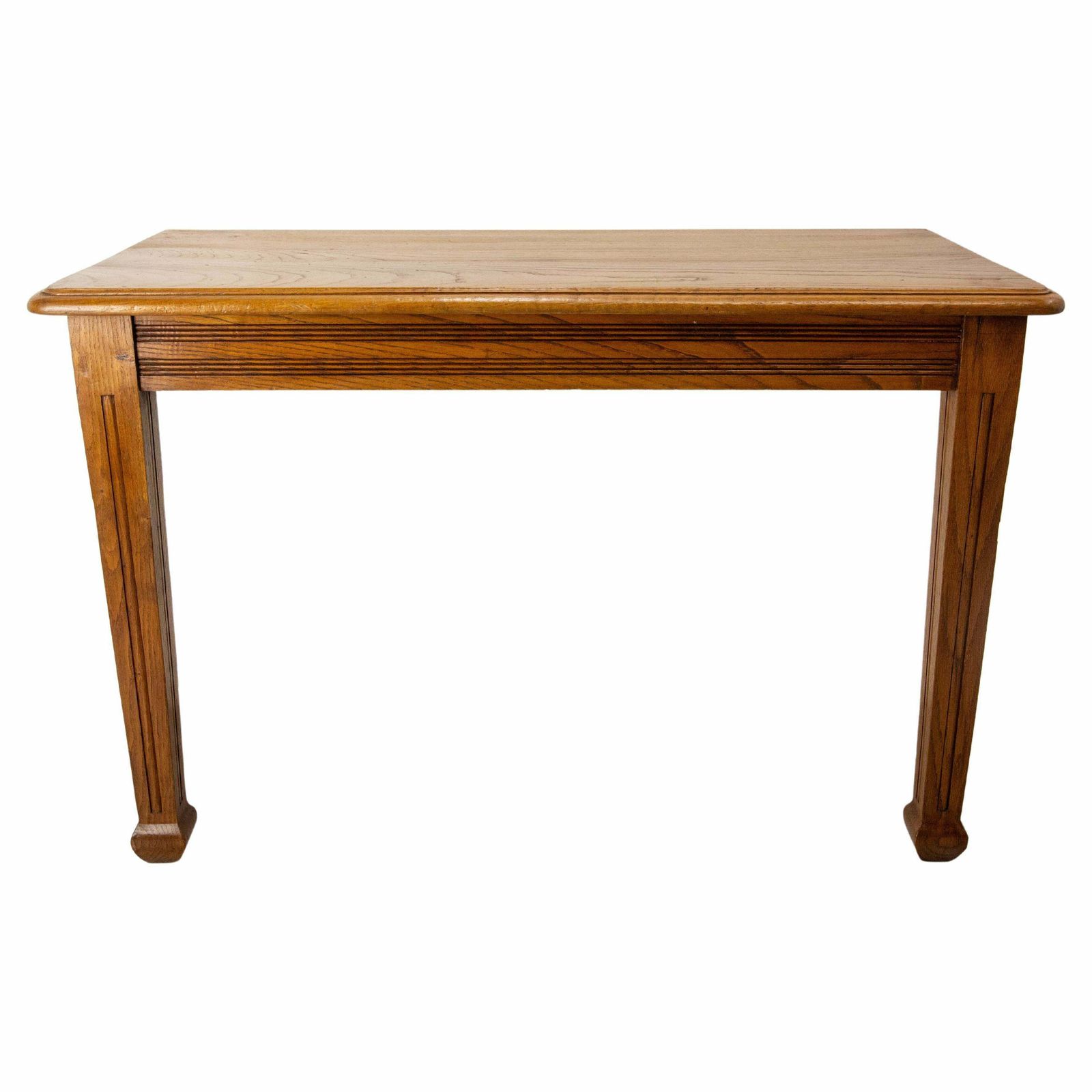 Antique French Oak Wall Mounted Console Art Deco Circa 1940
