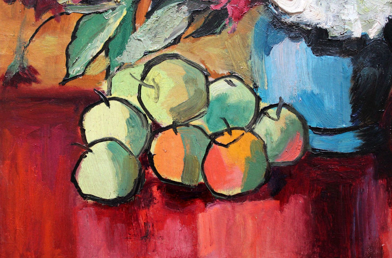 Wilhelms Girupnieks Still Life. 1964. Oil On Cardboard, photo for sale