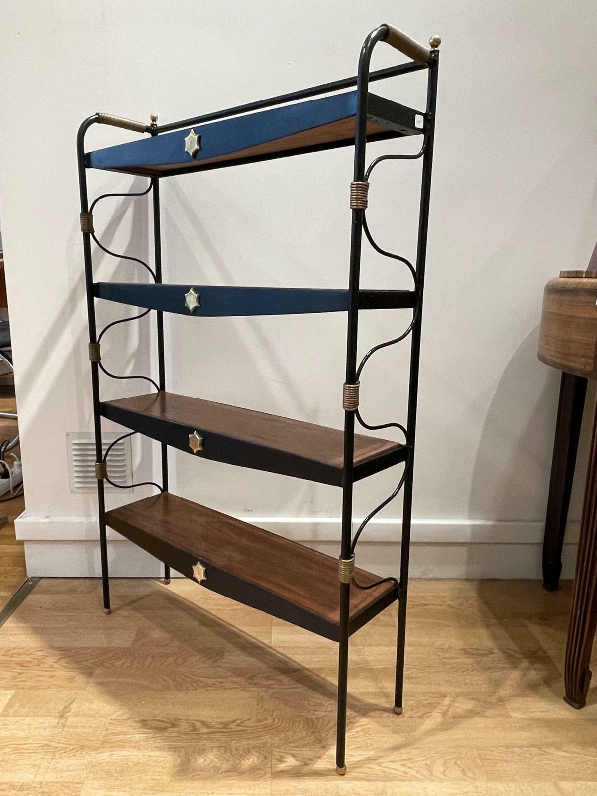 Splendid Bookcase By Jacques Adnet, 1955, France photo vinterior