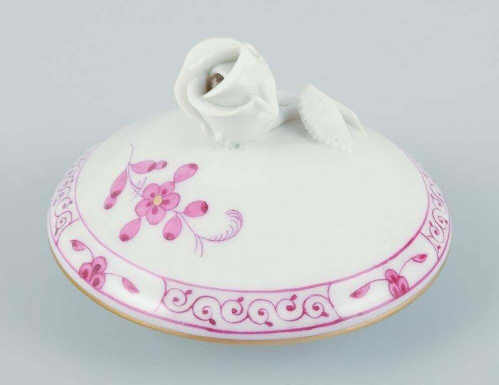 Meissen, Germany, Pink Indian. Porcelain Mocha (Demitasse) Pot. photo buy