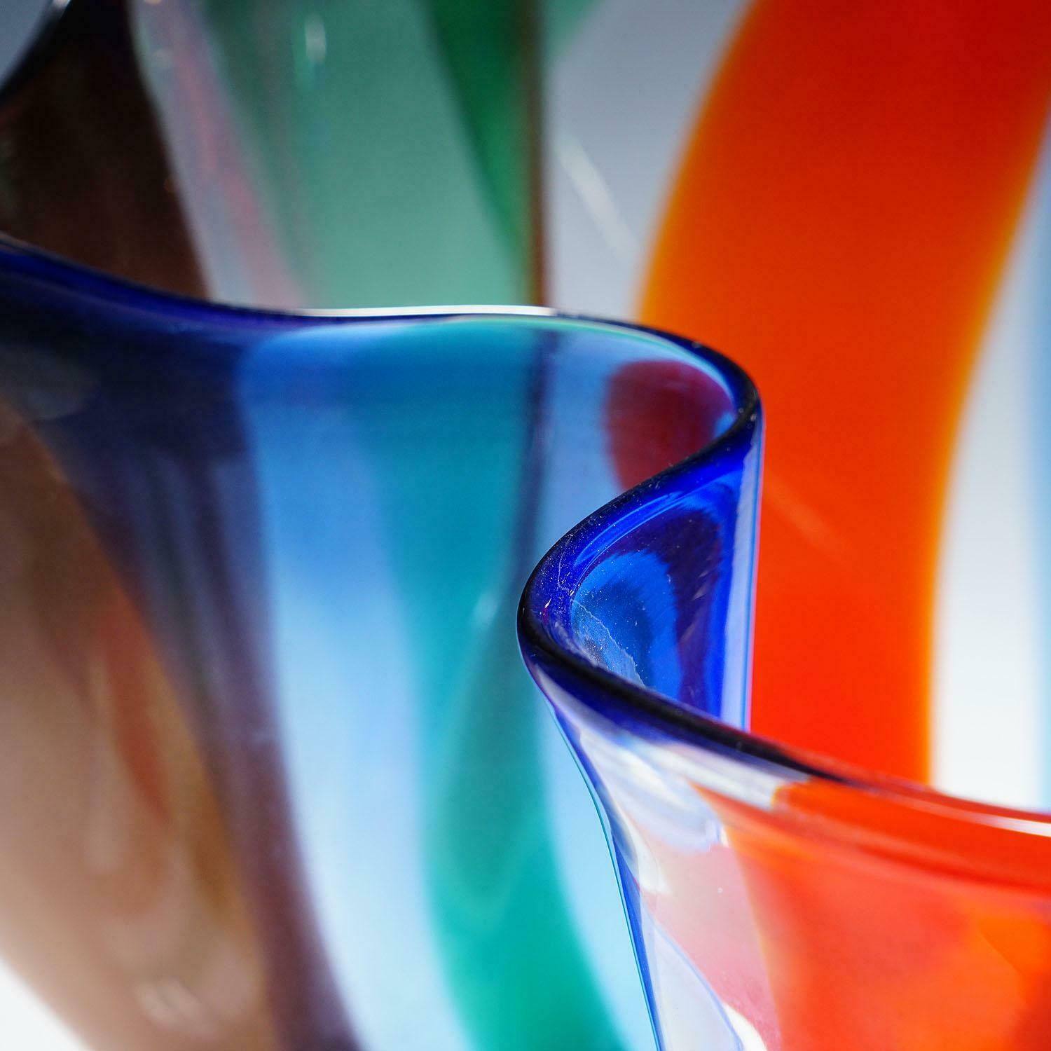 photo for sale Large Venini Vase 'Kukinto', Designed By Timo Sarpaneva In 1991