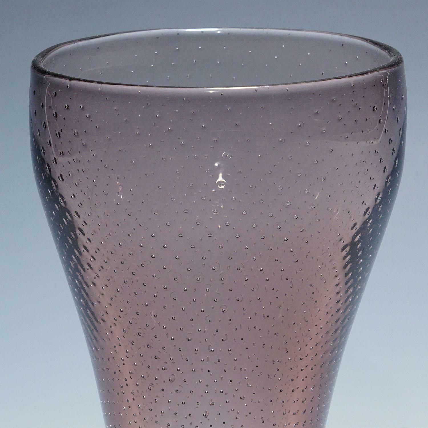 Art Glass Vase By Gunnel Nyman For Nuutajarvi Notsio photo vinterior