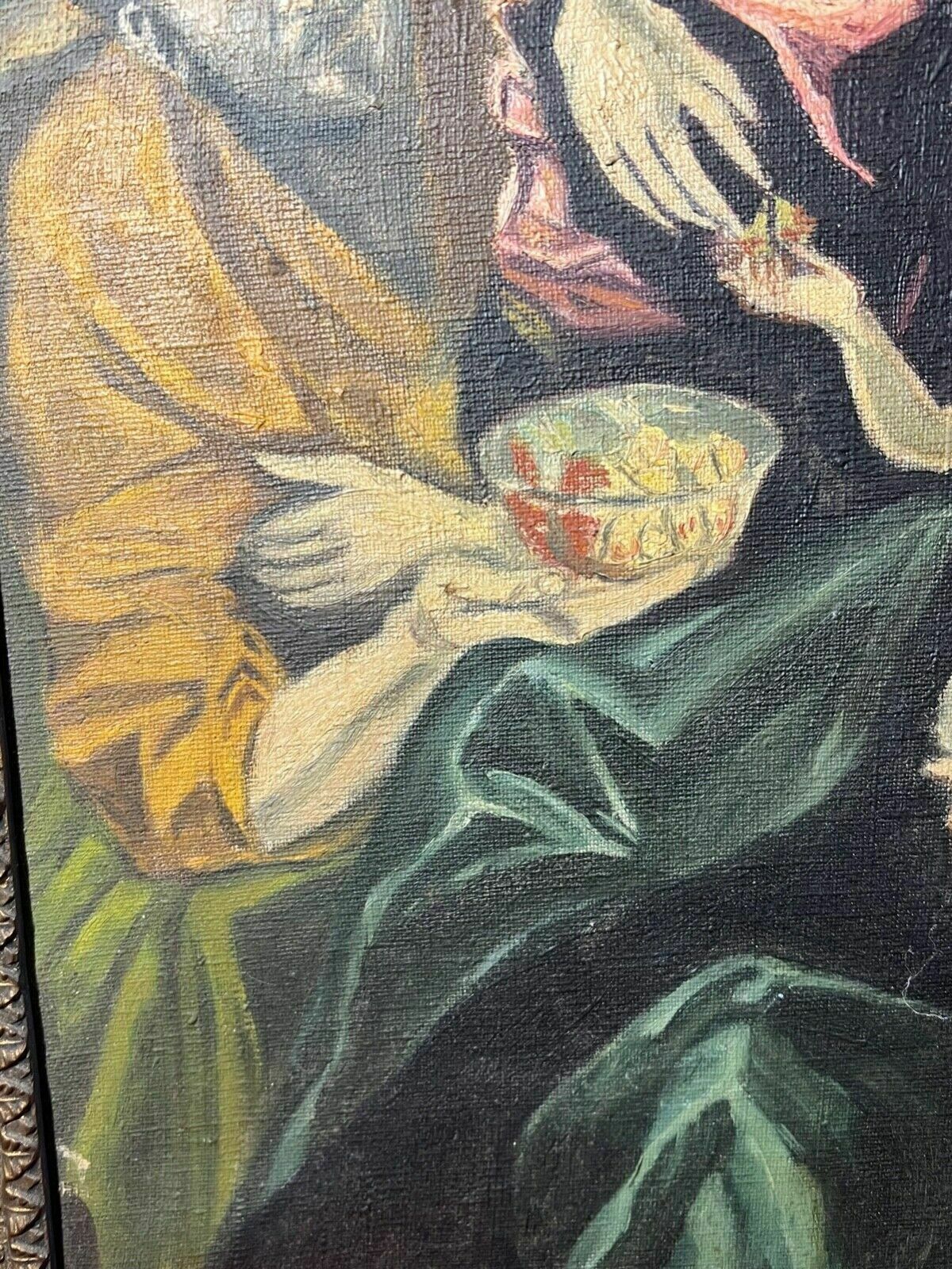 photo furniture Spanish Fine Art 'The Holy Family With Mary Magdalen' After El Greco