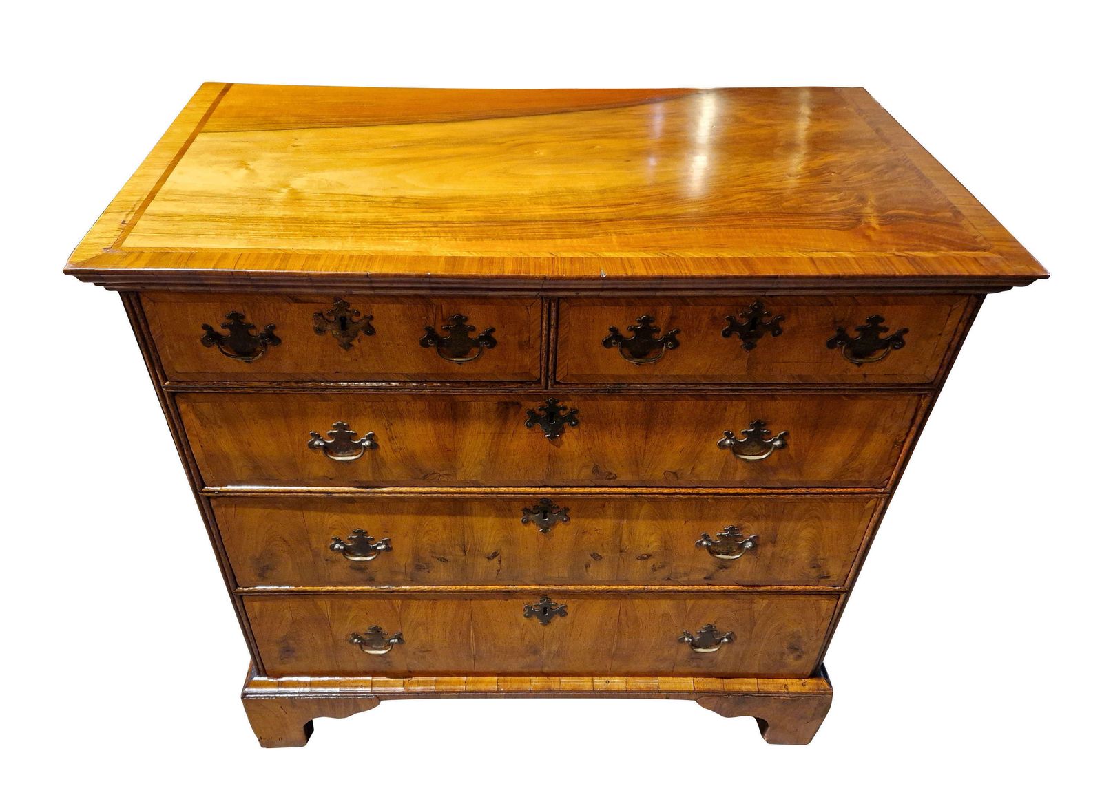 A Fine Queen Anne Walnut Chest photo furniture