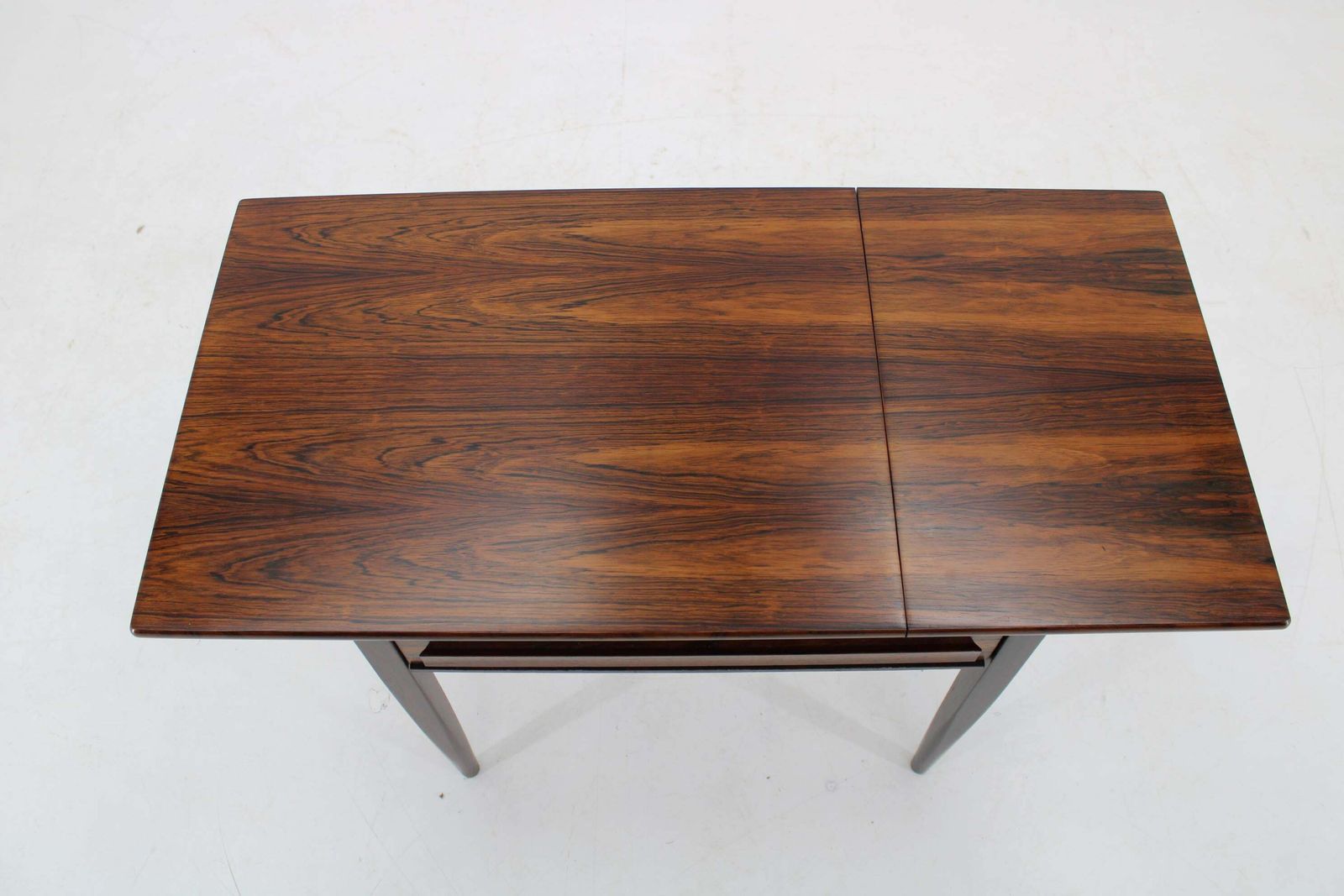 1960s Johannes Andersen Palisander Folding Sewing Table By Silkeborg, Denmark photo Furniture