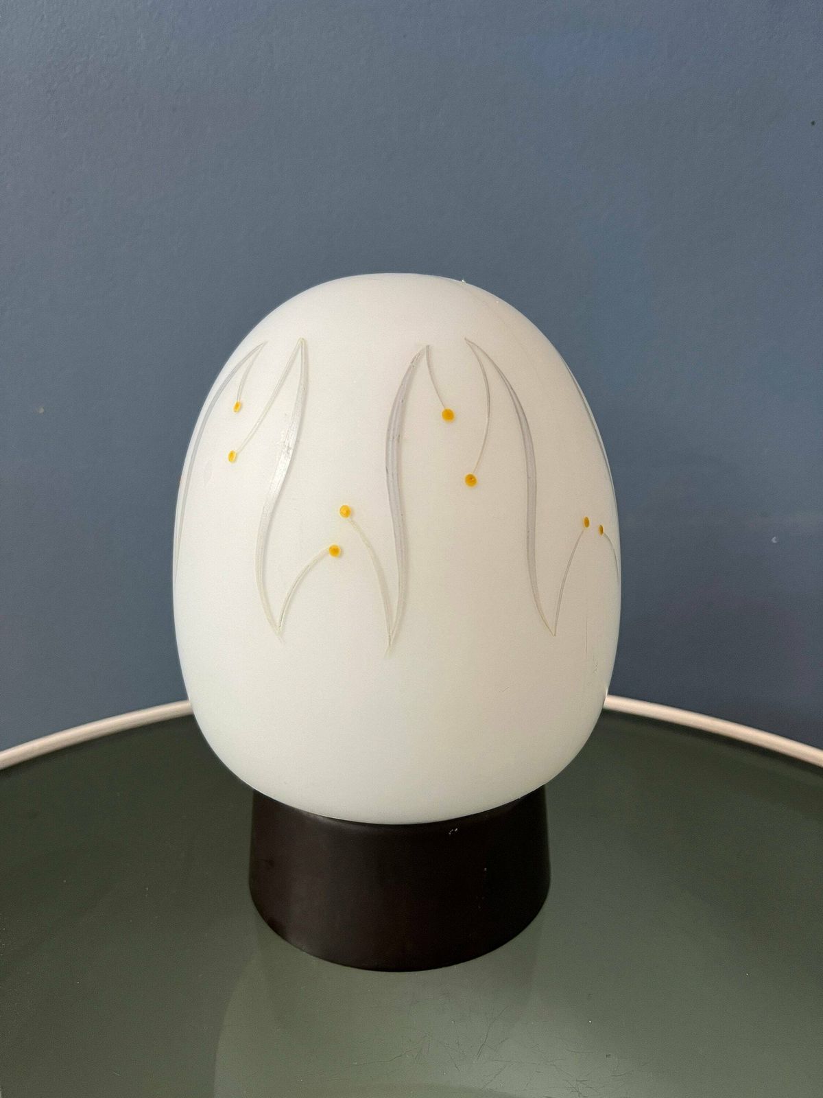 Vintage Egg Thabur Ceiling Lamp With Decorative Pattern photo Lighting