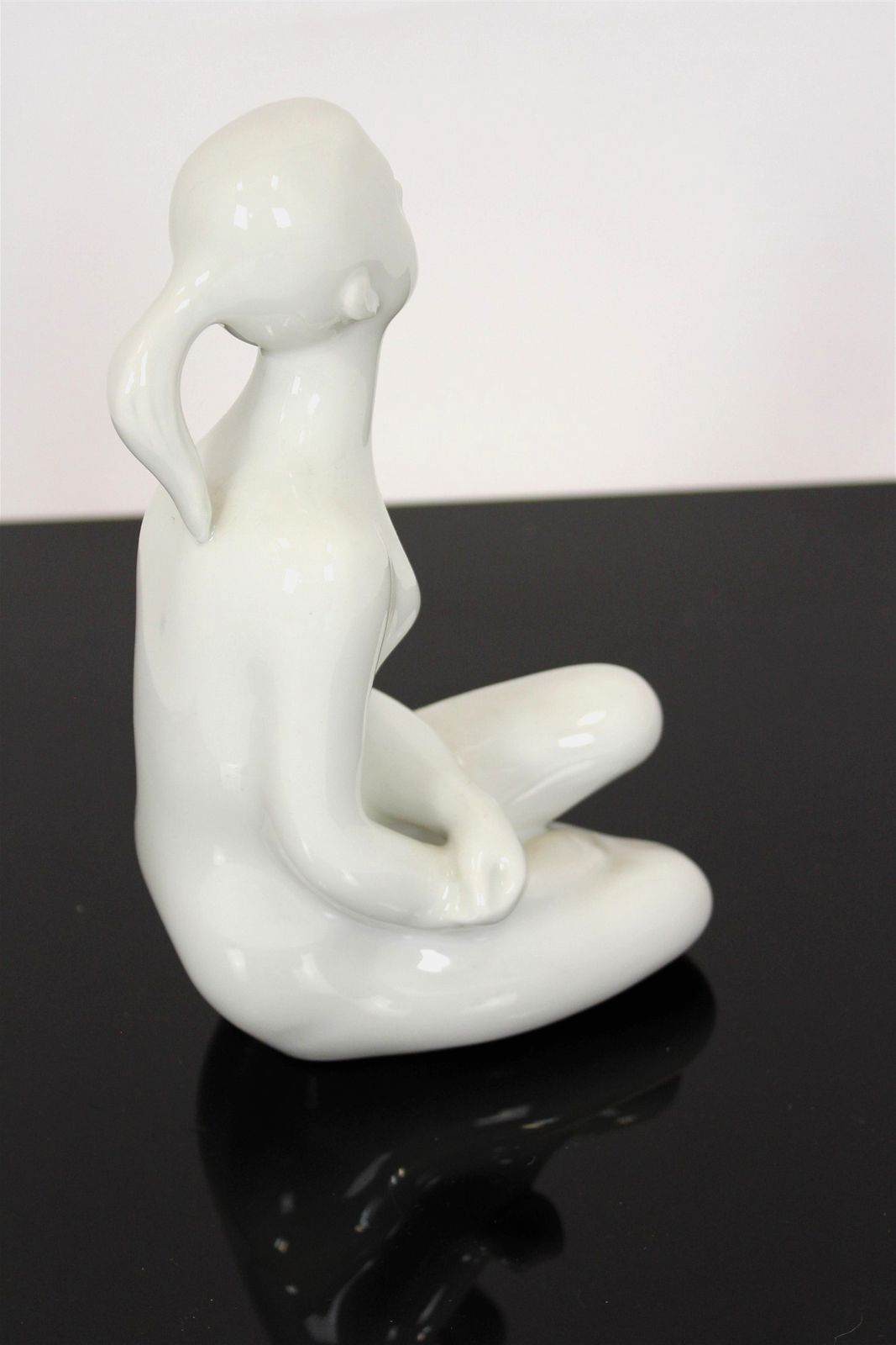 photo for sale Figurine Of A Naked Woman, Royal Dux, Czechoslovakia, 1960s