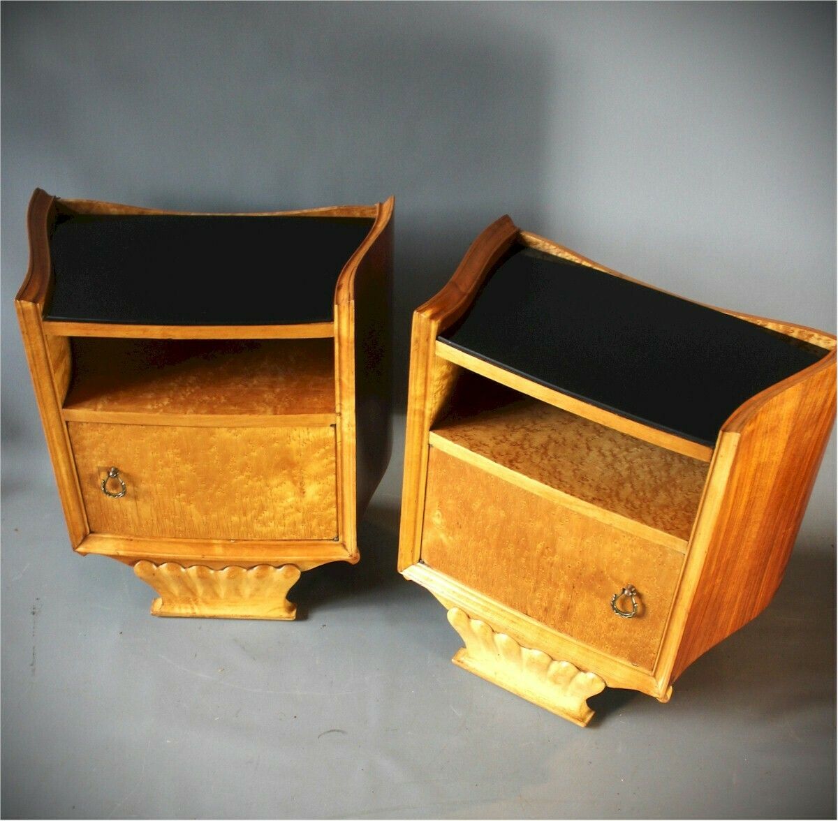 Pair Of Art Deco  Bedside Cabinets photo for sale