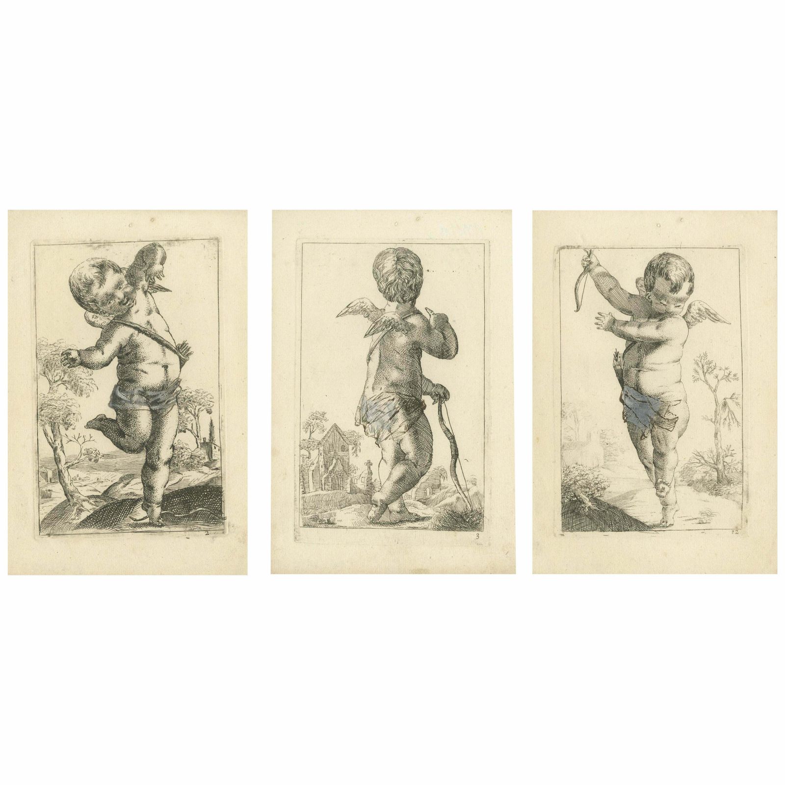 Baroque Whimsy: The Putti Engravings Of F.L.D. Ciartres, Circa 1620