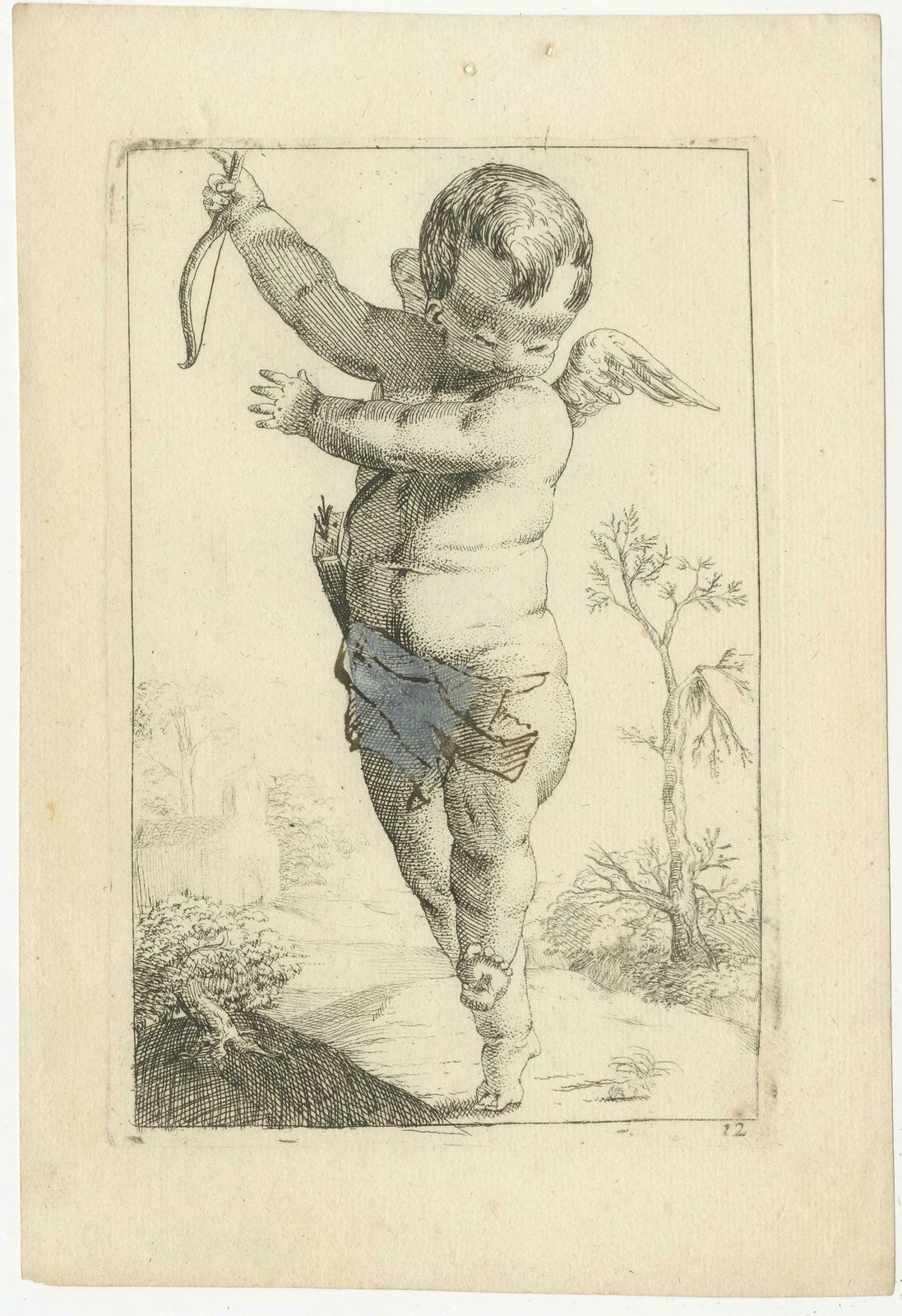 Baroque Whimsy: The Putti Engravings Of F.L.D. Ciartres, Circa 1620 photo Art