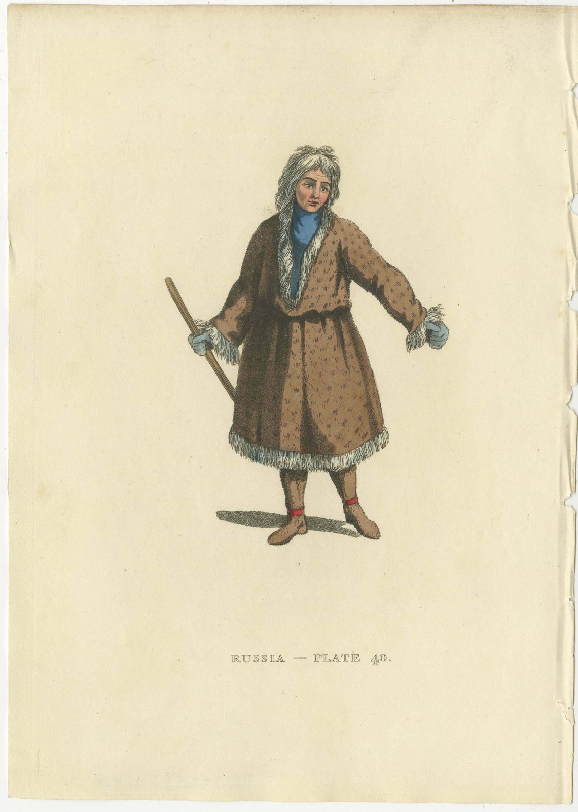 Traditional Attires Of Kamchatka: A Glimpse Into The Cultural Wardrobe Of 1814 photo for sale