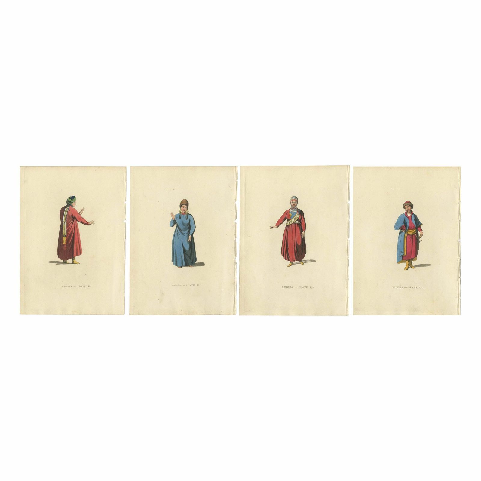 Picturesque Representations Of The Dress And Manners Of The Russians, 1814