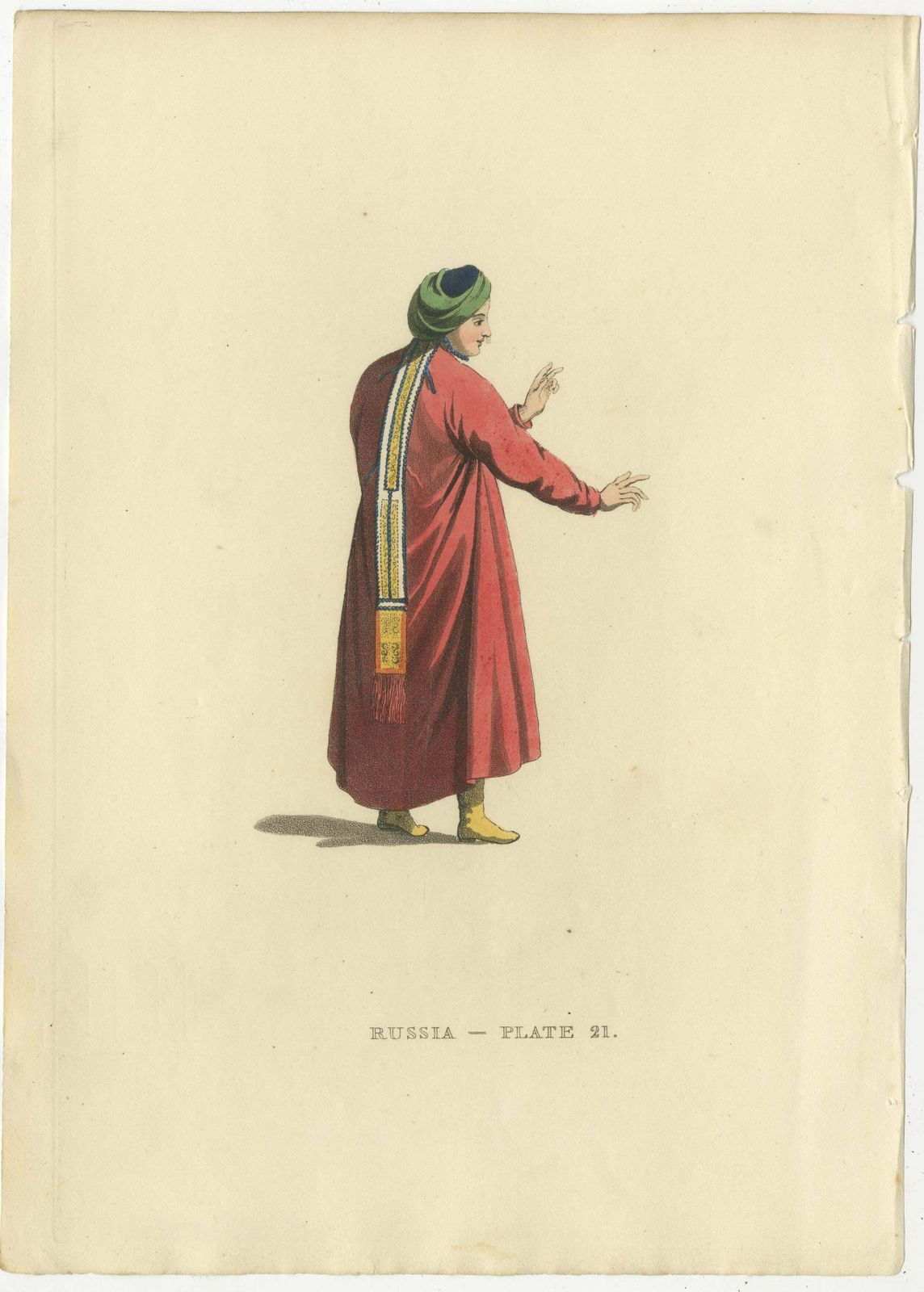 Picturesque Representations Of The Dress And Manners Of The Russians, 1814 photo furniture