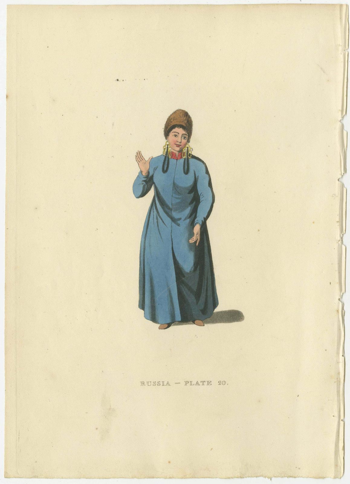 Picturesque Representations Of The Dress And Manners Of The Russians, 1814 photo for sale