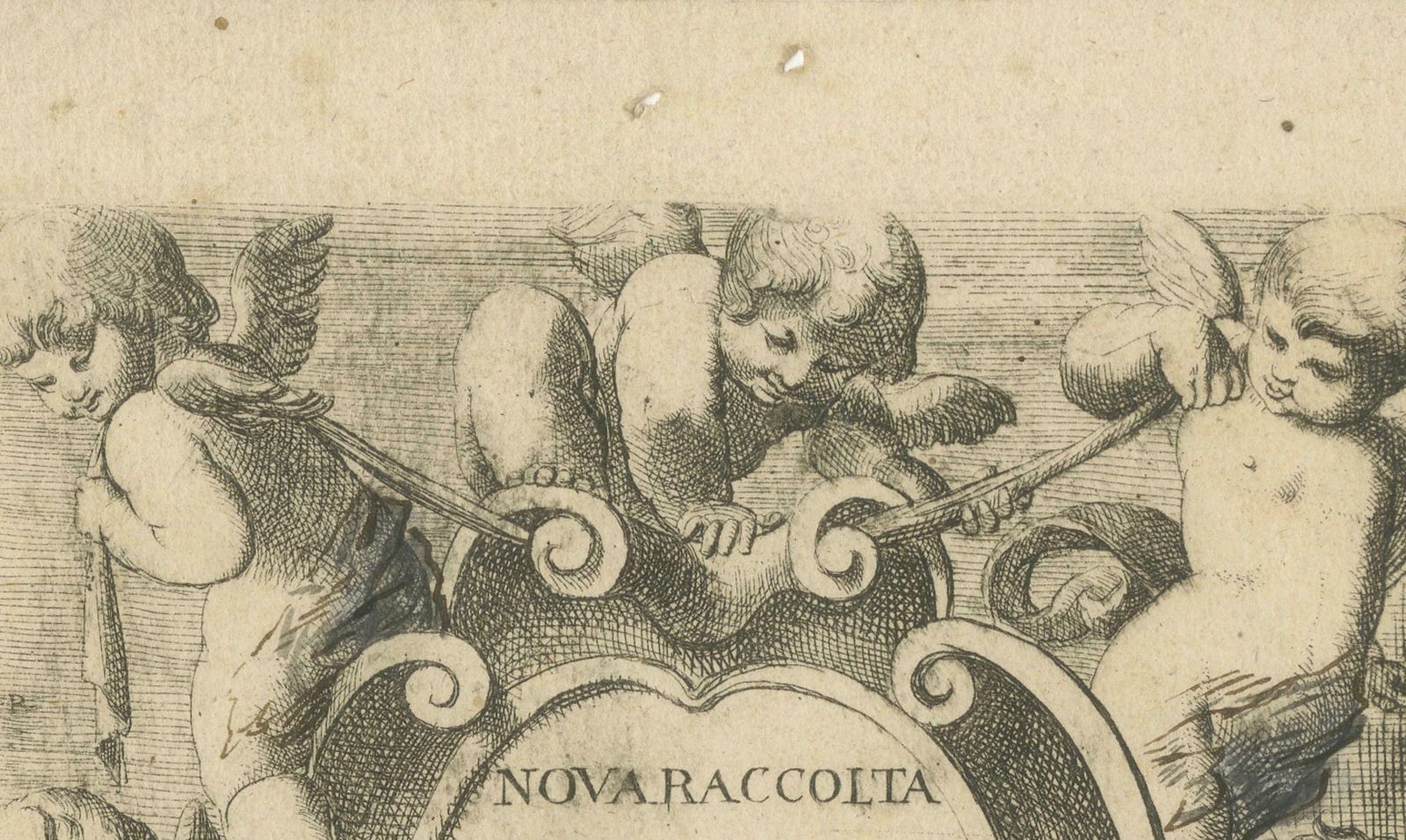 Cherubic Mischief: A Rare Baroque Collection, Circa 1620 photo 480.0