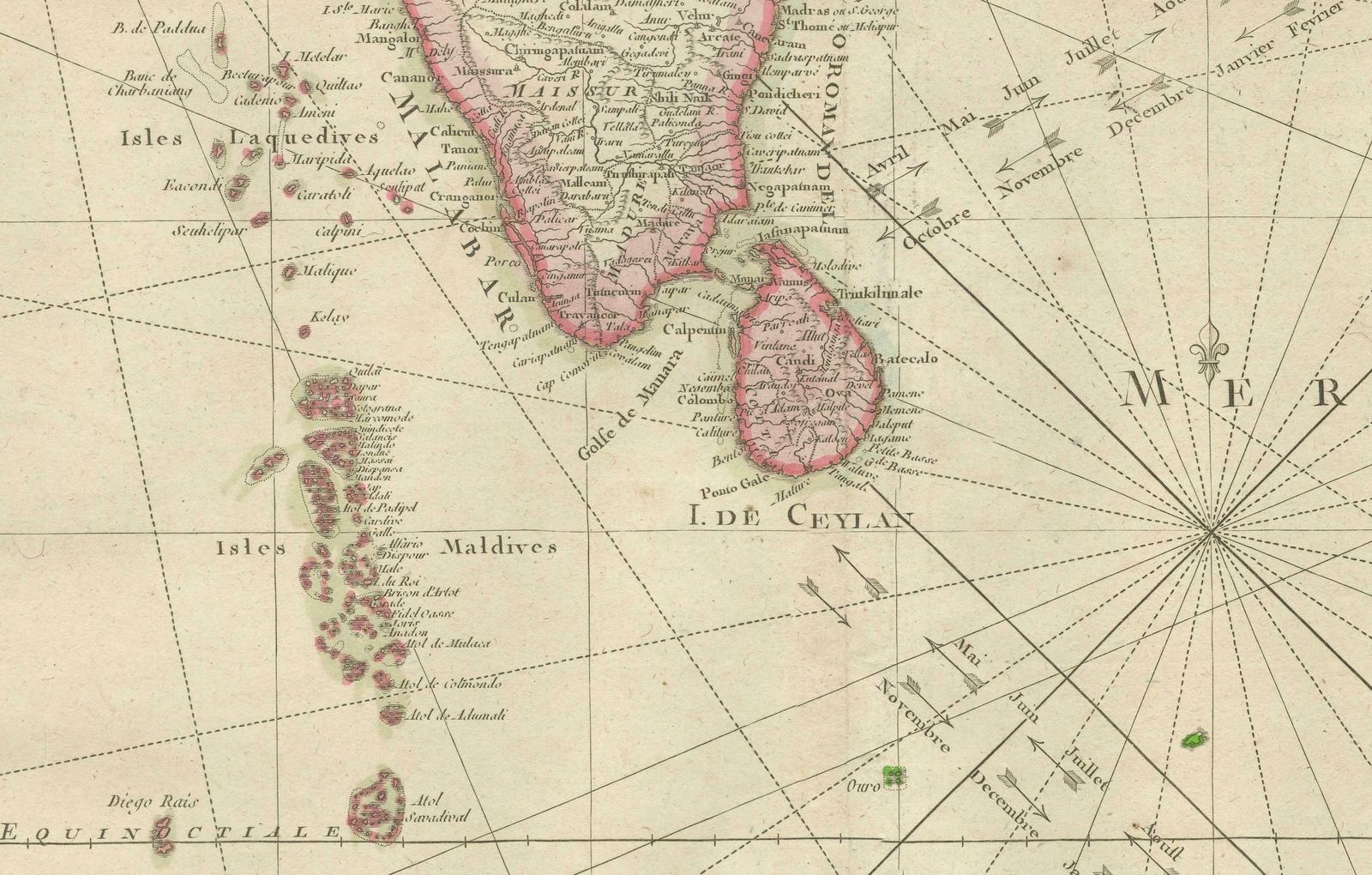 Charting The Course Of Empire: Bonne's 1770 Masterpiece Maps Of The Indian Ocean photo buy