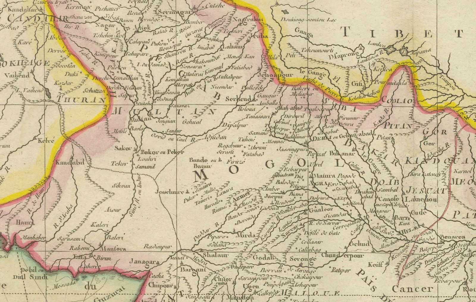 photo for sale Charting The Course Of Empire: Bonne's 1770 Masterpiece Maps Of The Indian Ocean