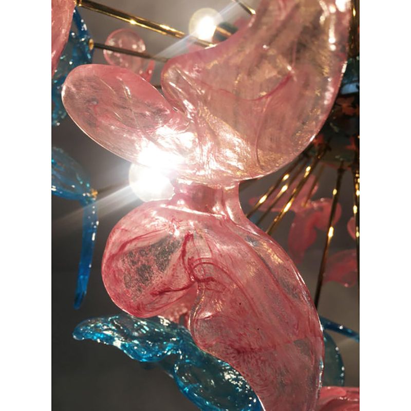 Contemporary Butterfly Sputnik Murano Glass Italian Handmade Chandelier photo 12800.0