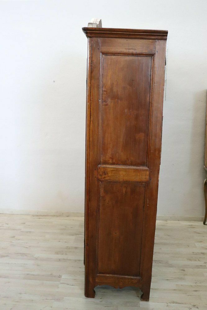 Antique Poplar Wardrobe Early 18th Century photo for sale